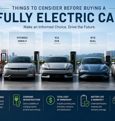Essential Things to Consider Before Buying a Fully Electric Car