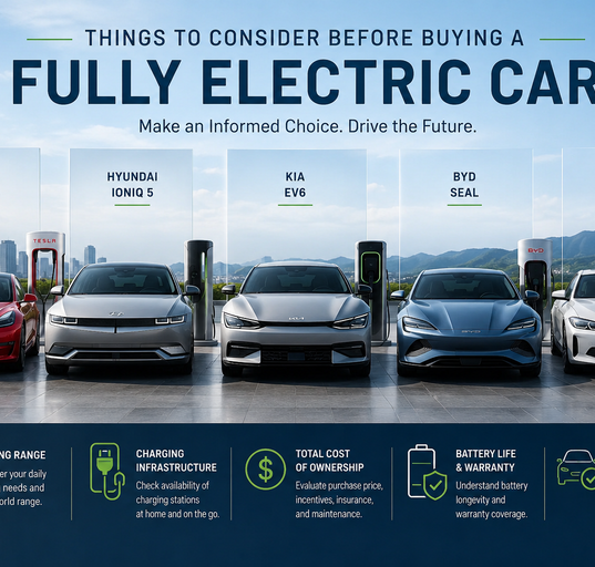 Essential Things to Consider Before Buying a Fully Electric Car